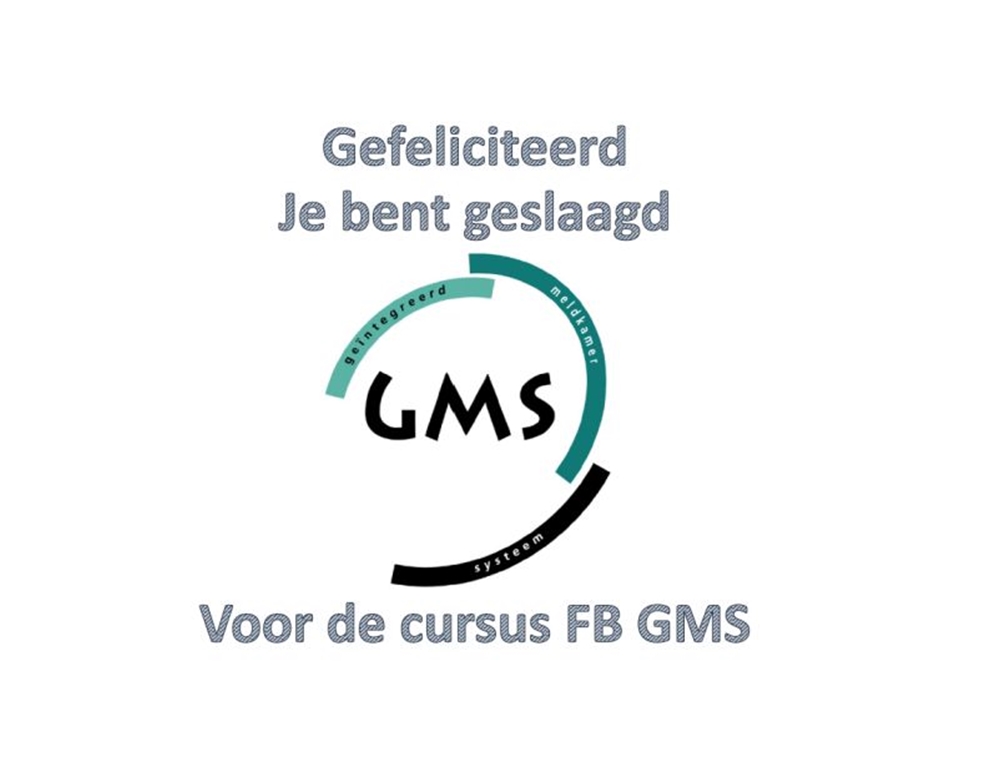 Functioneel GMS Beheerders Geslaagd